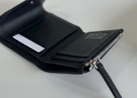 maison margiela leather wallet