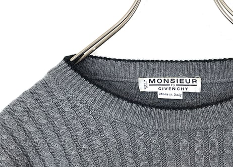 80s givenchy knit