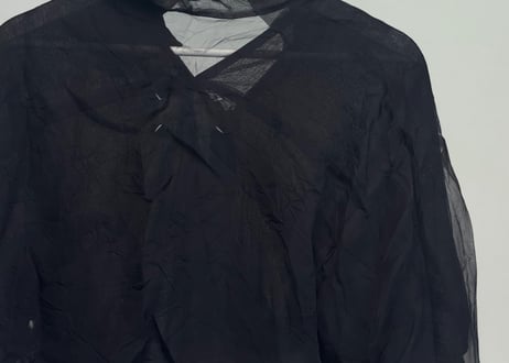 maison margiela "白タグ" silk sheer jacket dead stock
