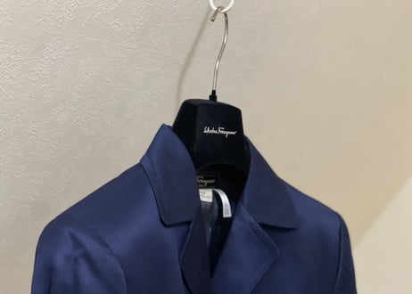 salvatore ferragamo silk jacket