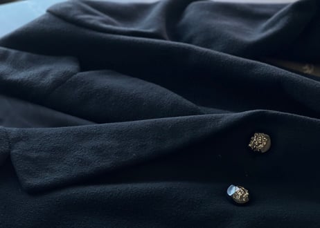 80-90s pure cashmere double long coat