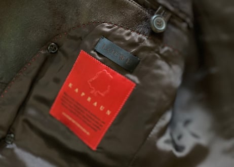 loewe unborn calf leather jacket