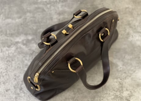 yves saint laurent rive gauche leather bag "muse"