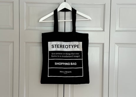 maison margiela stereo type bag black
