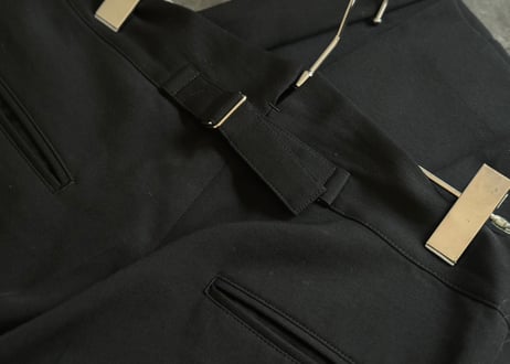yohjiyamamoto+noir trousers