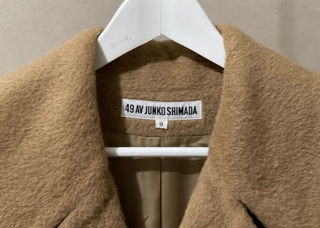 80s 49av junko shimada double polo coat
