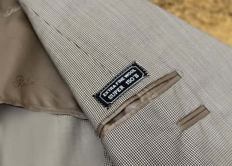 belvest super 150s set up suit