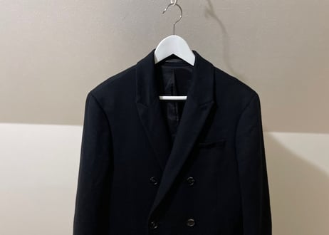 all saints double chesterfield coat