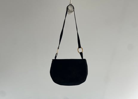 yves saint laurent rive gauche made in France leather shoulder bag