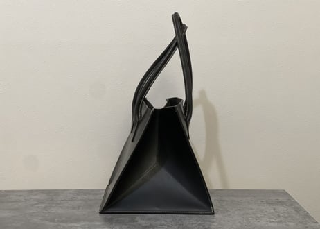 jean paul gaultier square leather bag