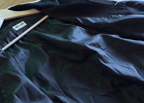 saint laurent 2023aw satin logo jacket
