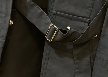 louis vuitton belted coat