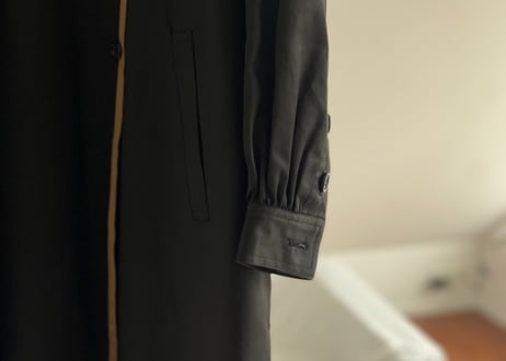 yves saint laurent switch trench coat