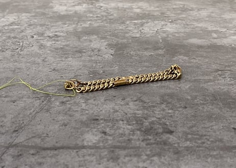 80-90s vintage dior gold bracelet"C"