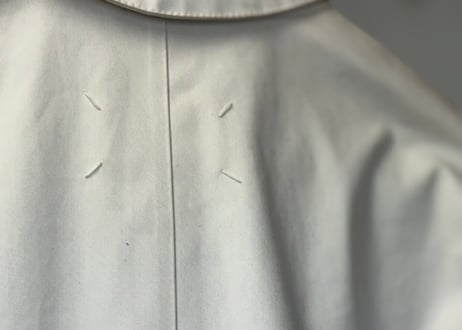 maison margiela macintosh coat