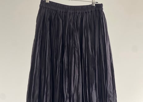 pleats easy wide pants