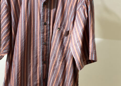 1980-90s christian dior stripe shirt