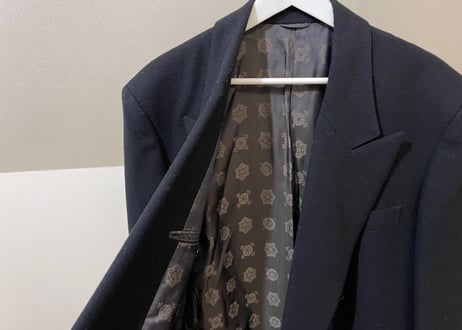 lanvin cashmere wool double chesterfield coat