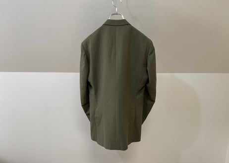 80s vintage setup suit green