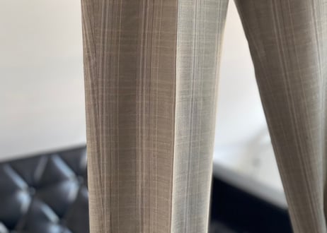 yves saint laurent check set up suit