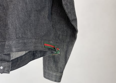 gucci denim jacket dead stock