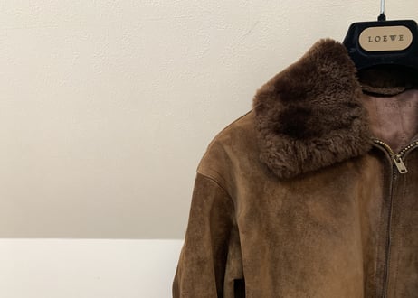 loewe leather jacket