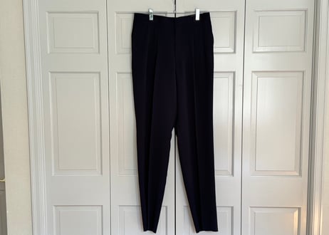 balenciaga BB logo polyester summer tack trousers dead stock #B