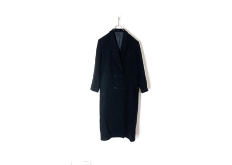 80-90s double chesterfield coat