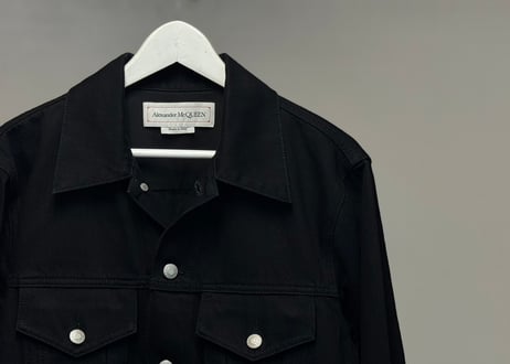 alexander mcqueen denim jacket
