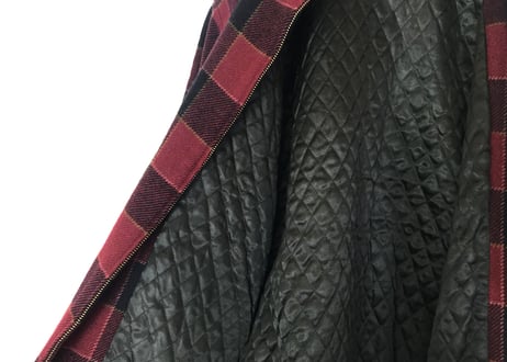 70-80s yves saint laurent rive gauche check jacket