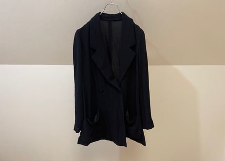 70-80s chloe made in Flance double long jacket
