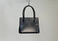 jilsander logo leather bag