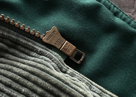 vintage moncler green down jacket