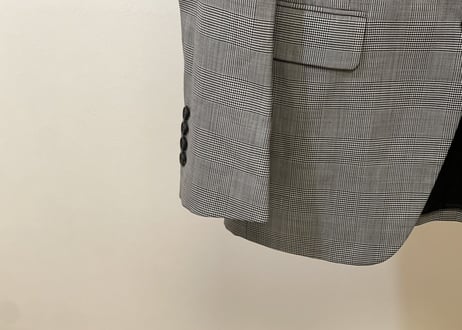 prada check setup suit