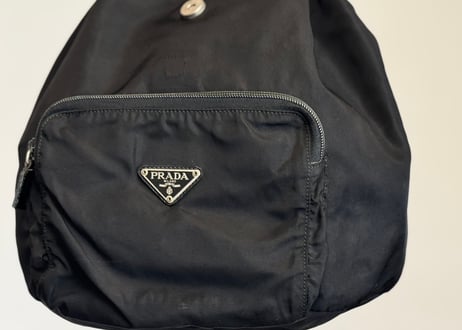 prada nylon draw strings nylon bag