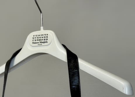 mm6 maison margiela leather shoulder bag