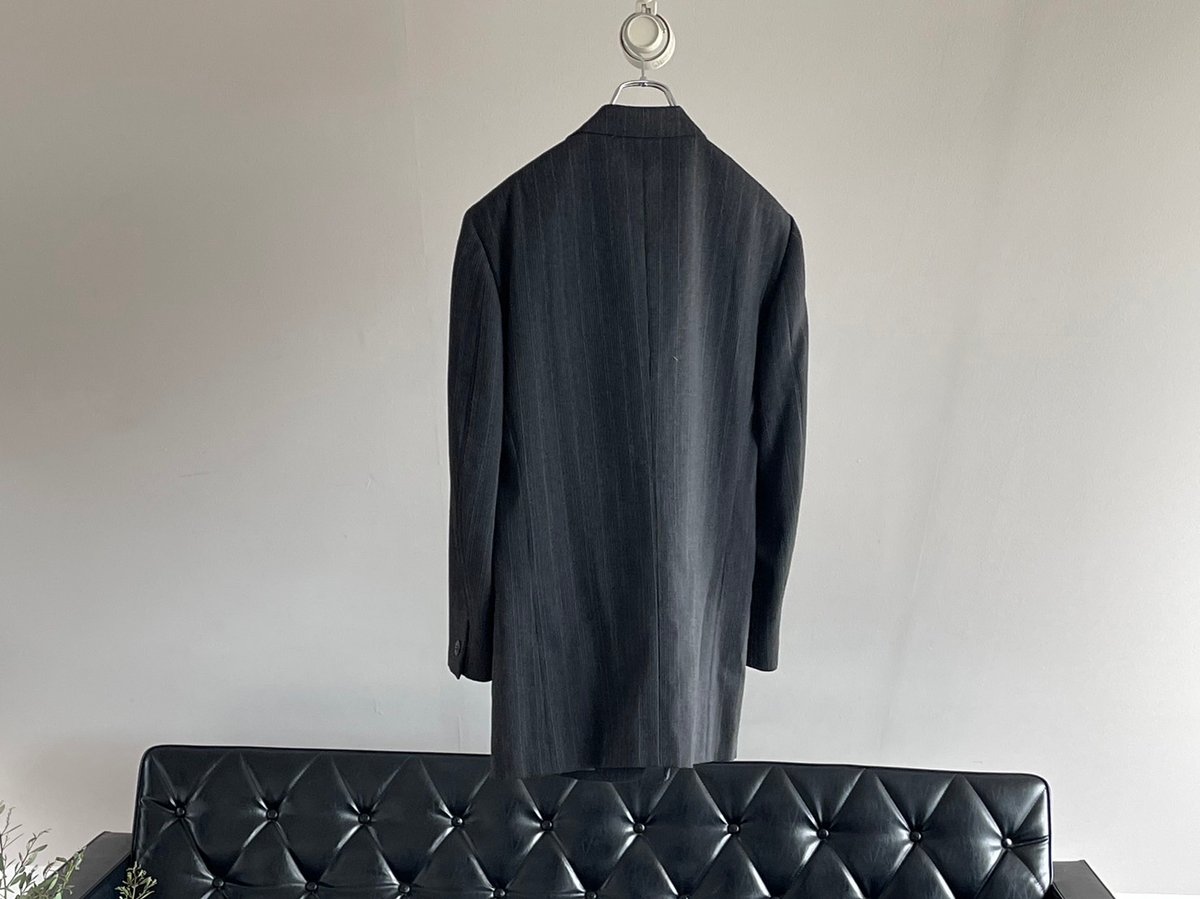 80s versace istante stripe set up suit | weeken