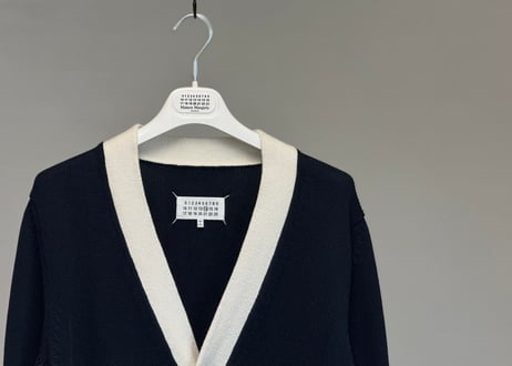 maison margiela "肉厚" cardigan