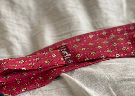 hermes neck tie #1