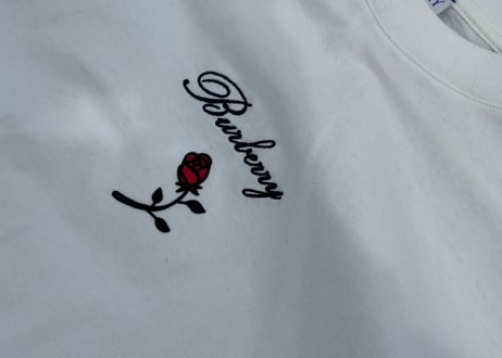 burberry 2024-25 over size rose tops