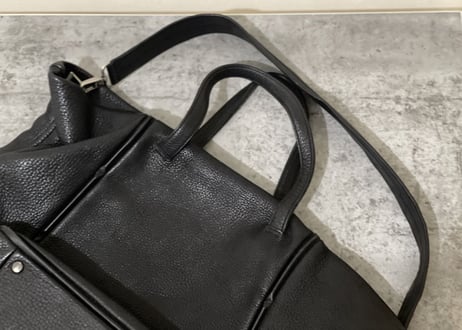 issey miyake leather bag