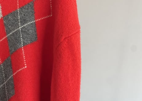 burberry over size argail knit