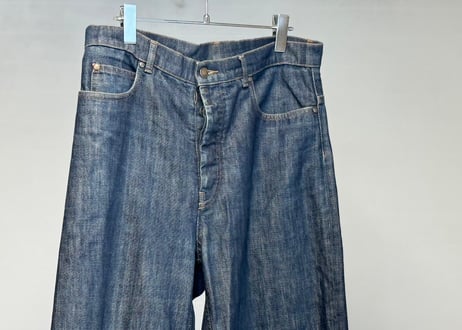 maison margiela denim set up suit