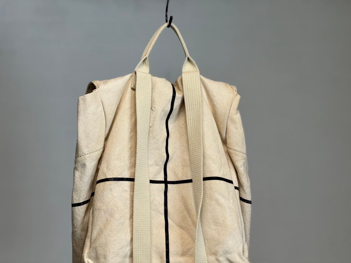 mason margiela atelier logo back pack | weekend