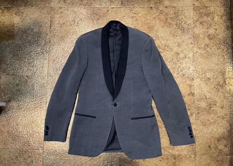 lanvin tuxedo set up suit