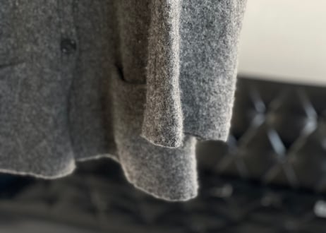driesvannoten "ライカ期" merinos wool cardigan