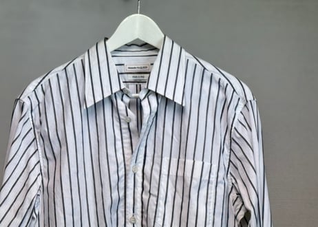 alexander mcqueen stripe shirt