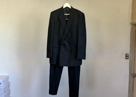 yves saint laurent double set up suit