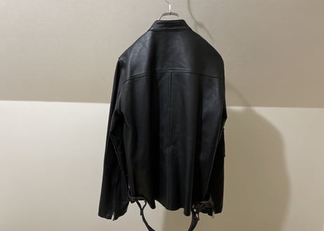mihara yasuhiro double leather jacket