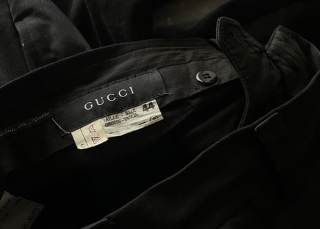 gucci by tomford wide black pants